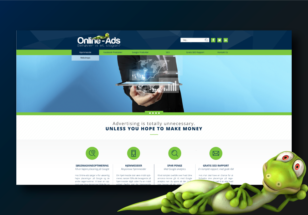 Projekt for Online Ads
